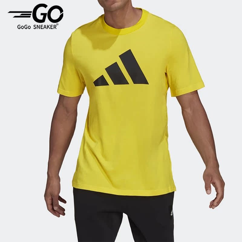 Adidas/阿迪达斯正品夏季男子舒适运动休闲短袖上衣GP950