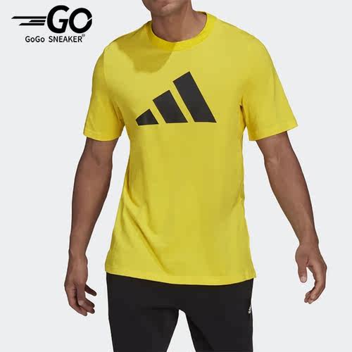 Adidas/阿迪达斯正品夏季男子舒适运动休闲短袖上衣GP950