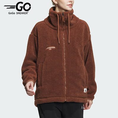 阿迪达斯正品女子加绒外套