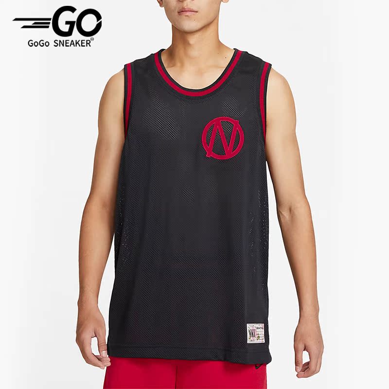 耐克夏季男子篮球运动无袖球衣