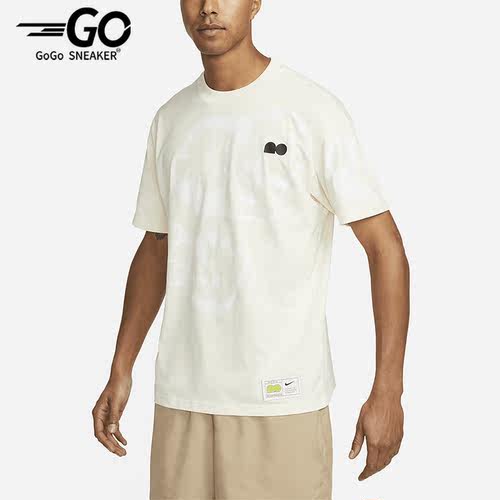 Nike/耐克正品夏季男子印花宽松运动透气短袖T恤DX2043-113