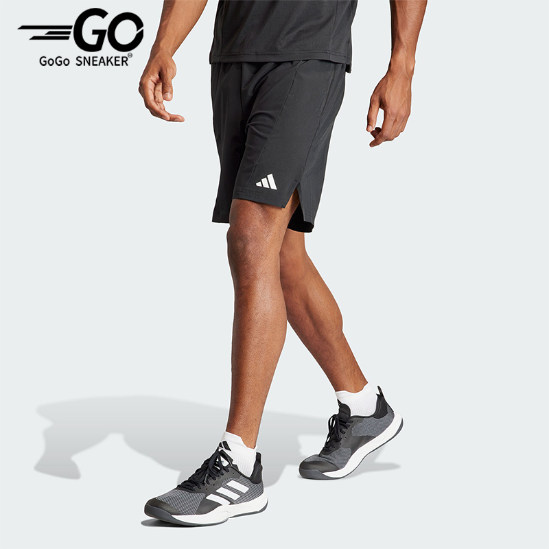 阿迪达斯男士新款运动健身短裤