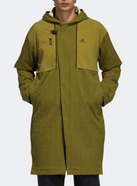 Adidas/阿迪达斯正品男子运动训练中长款夹克外套H39337