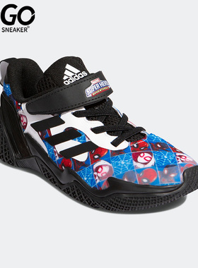 Adidas/阿迪达斯正品大童魔术贴透气休闲运动鞋 G55844