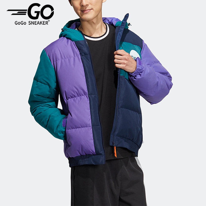 Adidas/阿迪达斯正品neo U VBE JACKET DW2情侣运动羽绒服 HN4781