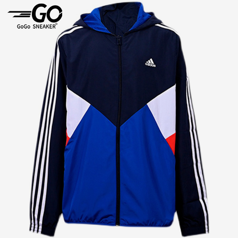 阿迪达斯正品大童运动夹克