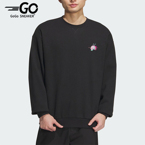 男士圆领针织卫衣阿迪达斯