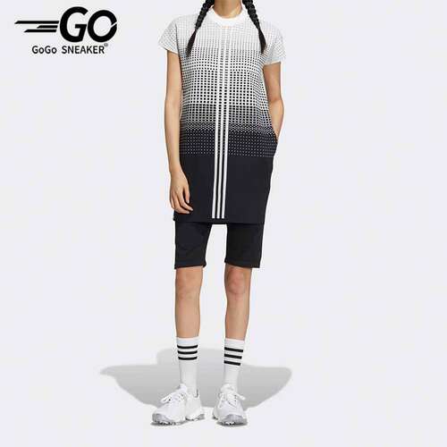Adidas/阿迪达斯正品PRIMEKDRESS女子高尔夫运动休闲连衣裙HB3571