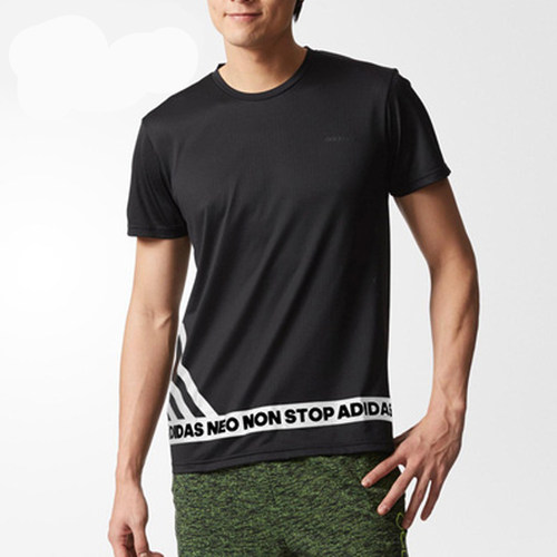 Adidas/阿迪达斯正品夏季男子运动休闲短袖T恤 CE1032