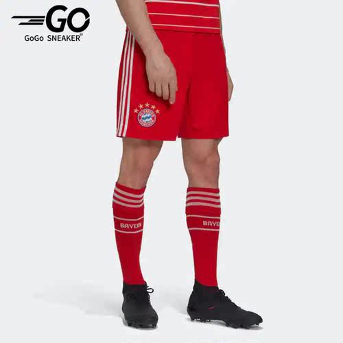 Adidas/阿迪达斯正品拜仁慕尼黑主场男球迷版运动休闲短裤 H39901