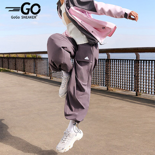 Adidas 阿迪达斯正品 CESP JE8583 PANTS女士宽松阔腿运动裤
