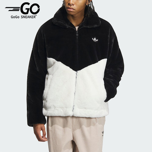 Adidas/阿迪达斯情侣毛绒外套