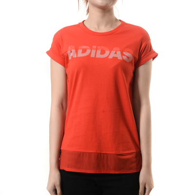 Adidas/阿迪达斯正品 GFX T LINEAGE 女子休闲运动短袖T恤FI1474