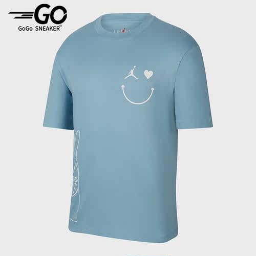 Nike/耐克正品七夕男子圆领透气舒适运动短袖T恤 DZ7637-494