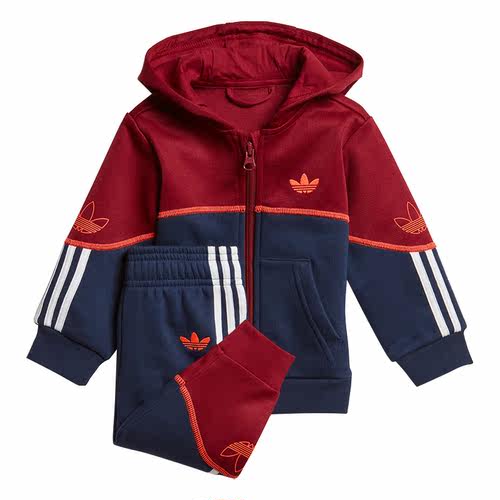 阿迪达斯正品婴童装运动套装