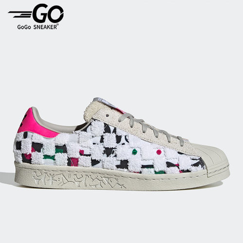 Adidas/阿迪达斯正品三叶草 SUPERSTAR 80S男女板鞋ID4384