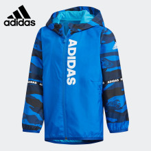 Adidas/阿迪达斯正品男童秋中大童三条纹儿童运动外套DW5922