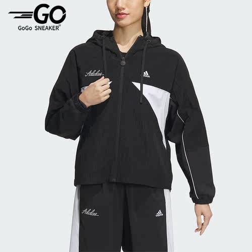 阿迪达斯女子运动休闲外套