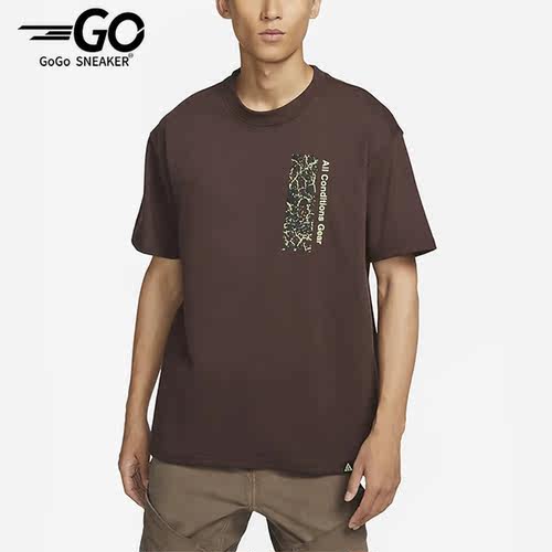 Nike/耐克正品男子圆领印花透气休闲短袖T恤FJ1126-227