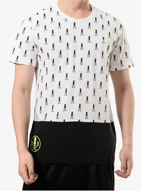 Adidas/阿迪达斯正品夏季NEO 男子休闲运动短袖T恤AX5517
