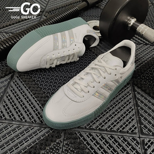 Adidas/阿迪达斯正品女子夏季厚底时尚耐磨休闲运动板鞋 FX6274