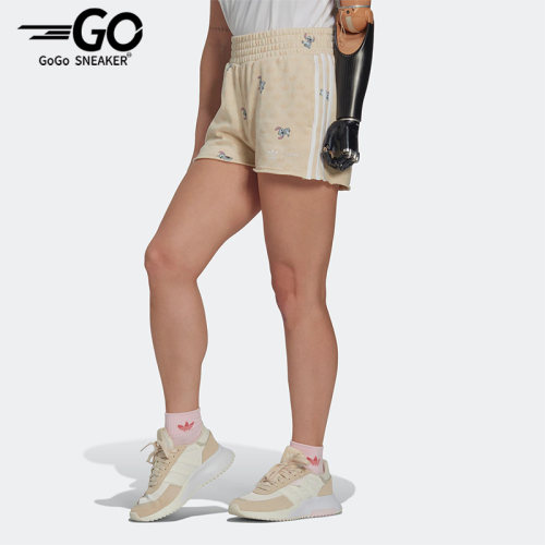 Adidas/阿迪达斯正品夏季三叶草女子休闲透气运动短裤HT3948