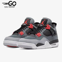 Nike/耐克正品Air Jordan 4 AJ4 女子GS大童运动篮球鞋408452-061