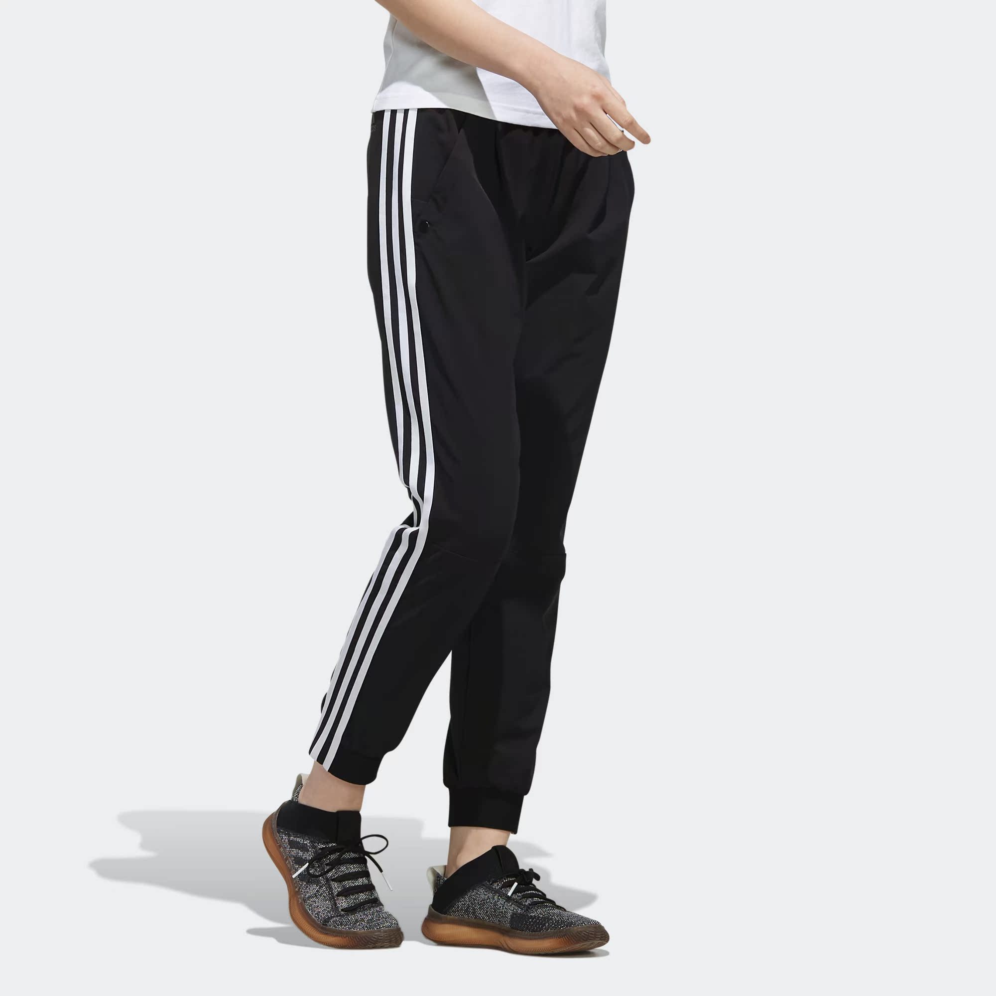 Adidas/阿迪达斯正品 PT WV 3S女装运动型格裤子 EH3862