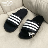 男女运动休闲透气沙滩拖鞋 Adidas 游泳 夏季 GZ5891 阿迪达斯正品