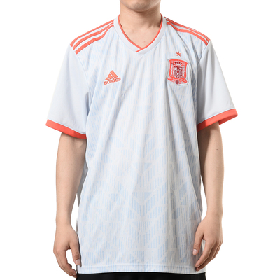 Adidas/阿迪达斯正品 世界杯西班牙男子比赛服T恤 BR2697