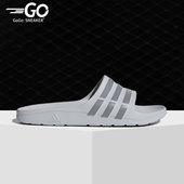 B44298 男女休闲三条纹沙滩一字澡堂凉拖鞋 Adidas 阿迪达斯正品