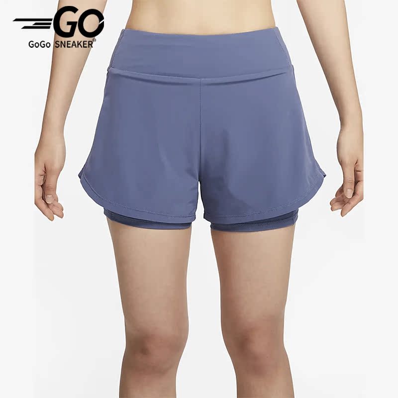 Nike/耐克正品DriFIT Bliss女子健身训练短裤DX6023-491