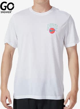 Nike/耐克正品夏季男子印花透气短袖T恤FJ2347-100
