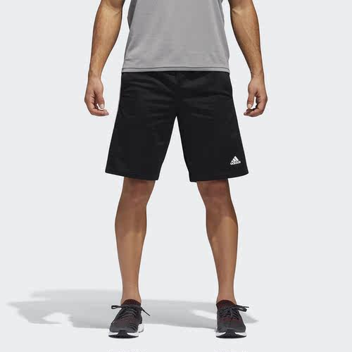 Adidas/阿迪达斯正品夏季男子三道杠健身运动短裤 CZ9779