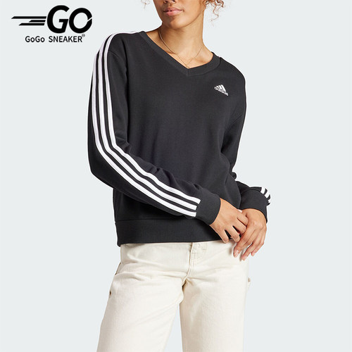 Adidas/阿迪达斯女士V领卫衣