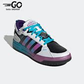 100DB男子低帮休闲复古篮球运动鞋 neo H03401 阿迪达斯正品 Adidas