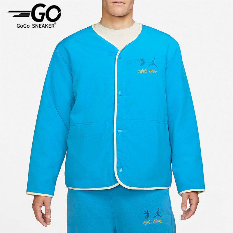 Nike/耐克春秋正品JORDAN X Union男子两面穿夹克外套 DJ9519-482