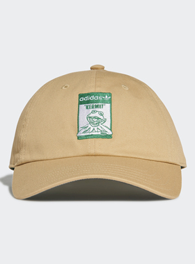 Adidas/阿迪达斯正品春季男女同款三叶草休闲运动帽GN2290