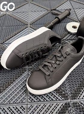 Adidas/阿迪达斯正品Stan Smith女子低帮黑色休闲板鞋 B28152