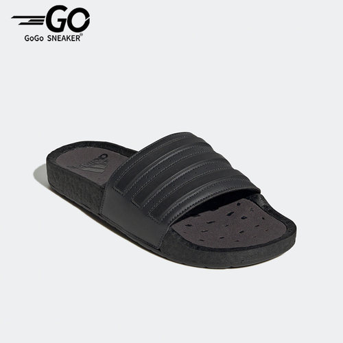 Adidas/阿迪达斯正品夏季ADILETTE BOOST男女运动拖鞋凉拖GX4285