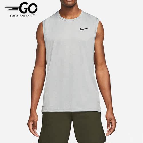 Nike/耐克正品夏季男子运动透气圆领无袖T恤 CZ1185-073