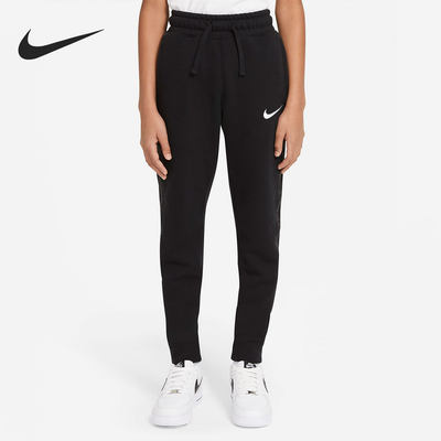 Nike/耐克正品SPORTSWEAR SWOOSH 大童(男孩)针织长裤DA0771-010