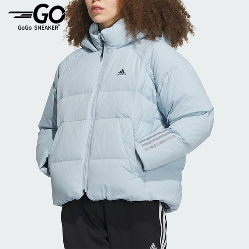 阿迪达斯正品女子运动羽绒服