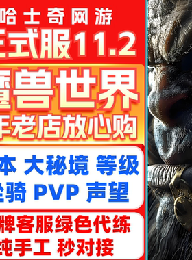 魔兽世界代练正式服升级代打大秘境低保M团本军团再临幻化PVP坐骑