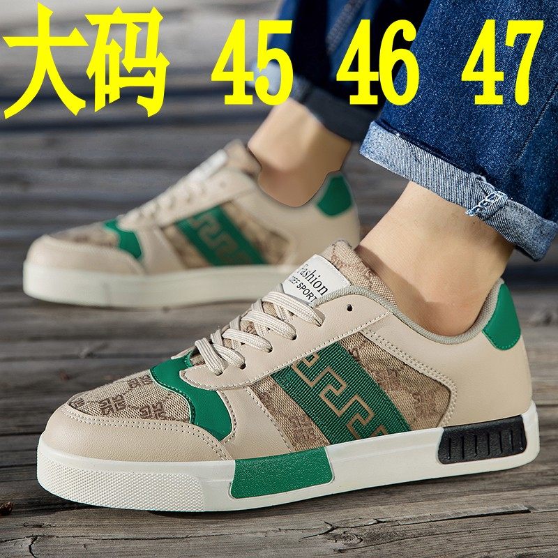 欧洲站男鞋45大码复古帆布鞋46休闲板鞋47网红潮鞋48特大号脏脏鞋