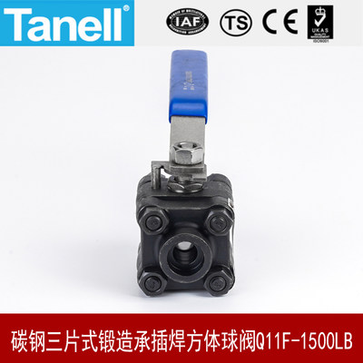 Tanell碳钢螺纹Q11F-1500LB