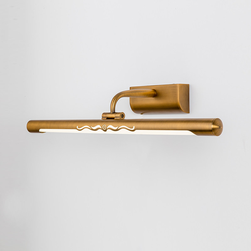 led美式镜前灯欧式复古卫生间镜灯浴室洗手间镜柜灯简约化妆灯具