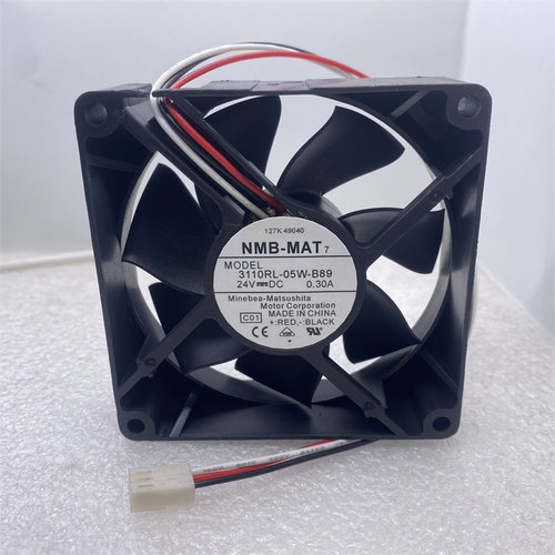 NMB  8025 24V 0.30A 3110RL-05W-S86变频器风扇 3110RL-05W-B89
