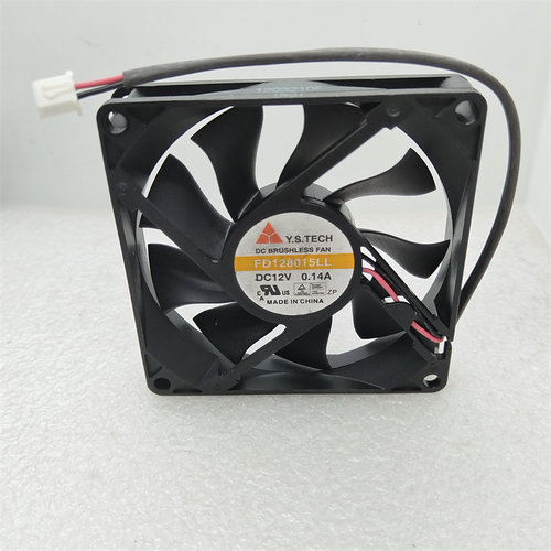 元山 8015 12V 0.46A FD128015EB 3线 机箱风扇 FD128015LL
