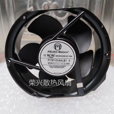 PELKO G1751Z24BALB2-5  P1751Y24BALB1-5  17251 24V 2.34A风扇